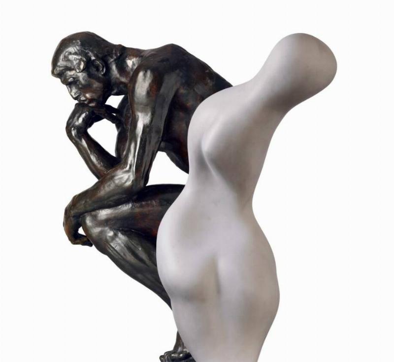  reinterpretations modernes de la statue le penseur 